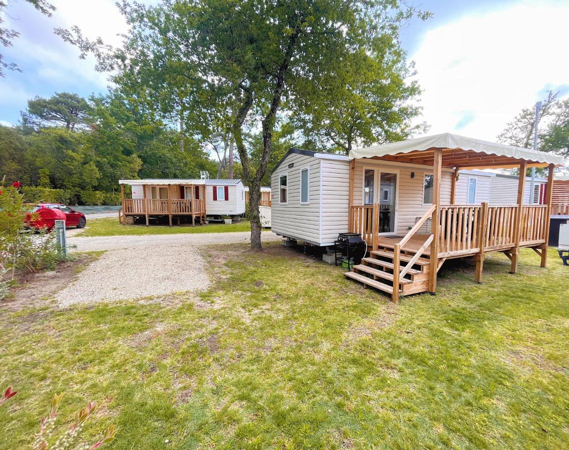 Mobil Home Camping 4 Etoiles Les Viviers 2 Chambres Lège-Cap-Ferret 외부 사진